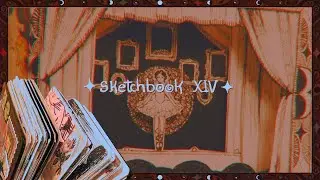 ⟡ XIV Sketchbook tour ⟡