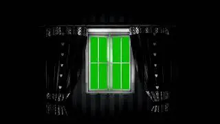 Black Curtains | Greenscreen | Intro 