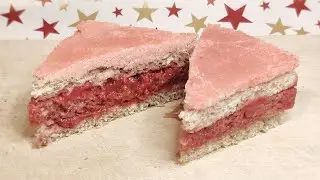 Strawberry cake 🍓 Punčové rezy