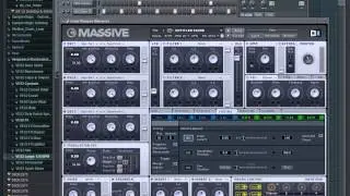 Как накрутить басс в Massive (Fl studio)