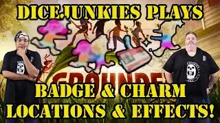 Grounded Biomedical Badge Location and Charm Effects!