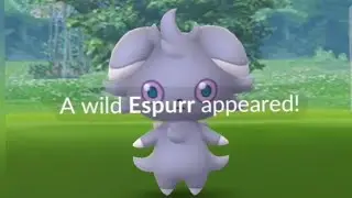 Espurr in Feb 2022 Research Box of Pokemon Go #shorts #short #PokemonGo