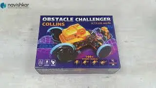 Introducing Navishkar's Obstacle Challenger | Educational Toy | DIY #educationaltoys #robotics #diy