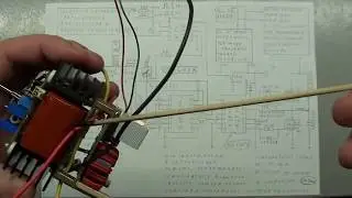 Полумостовой преобразователь для индуктора трансформатора тесла с режимом модуляции.