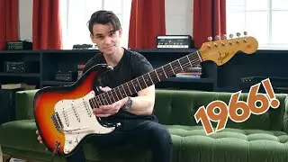 A Vintage Classic: The 1966 Fender Stratocaster 🎸