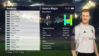 PES 2020/2021 - Classic Beşiktaş  - Forma ve Yüz Paketi