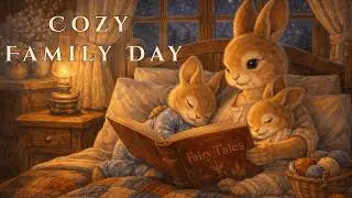 A Cozy Family Day in The Quiet Forest | Cozy Storybook Music