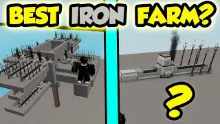 Building THE BEST Possible IRON FARM In Skyblock!-!-? ( my opinion ) | Ep.5. | Roblox