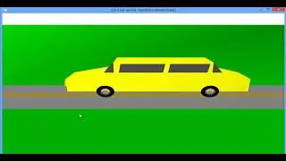 3D Car Animation OpenGL C++