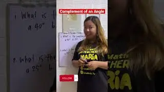 Complement of an Angle 