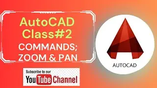 Zoom and Pan commands in AutoCAD |Autocad Zoom & Pan Tool/AutoCAD Class#2
