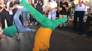Roda capoeira в парке горького