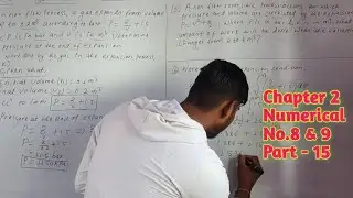 FIND PRESSURE AT THE END OF EXPANSION|WORK DONE BY THE GAS|CHAPTER 2 NUMERICAL|PART -15|SHOBHAPANDIT