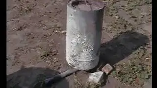 Пиролиз древесины. Сосновый дьоготь и древесный уголь.