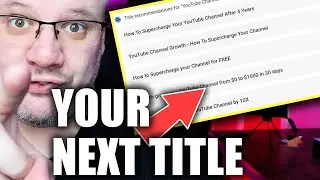 THIS AI WRITES VIDEO TITLES FOR YOU [YOUTUBE VIDEO TITLE IDEAS]