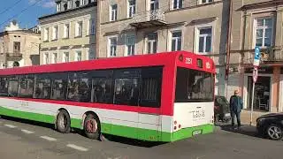 Solaris Urbino15 I MPK Lublin #2257 wyruszył w stronę Mełgwi
