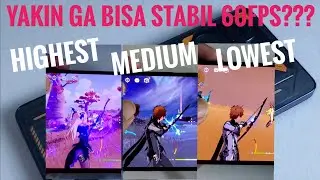 Infinix GT 10 Pro Genshin Impact Test | Yakin Gak Bisa Stabil 60fps???
