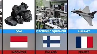 🌎 Most Exported Product by Country 📦💰