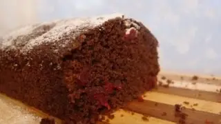 Постный  шоколадный манник