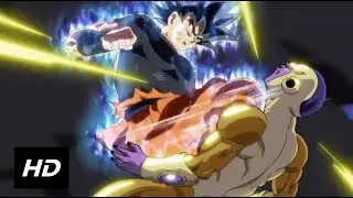 Son Goku uses his ultra instinct against Golden Freezer - The Resurrection of F (EDIT) Dragon Ball Z