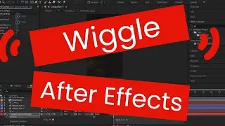 This is how to make an object wiggle in After Effects