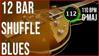 12 Bar Ab Blues Guitar Backing Track  (Jam in Ab Major 110 BPM)