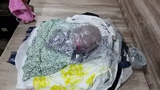 Розпаковка мішка сортовки "Сток" на оптовому складі секонд-хенд і #сток #екстрасток