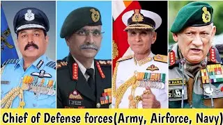 All Chiefs Of Indian Defence Forces || #shorts.
