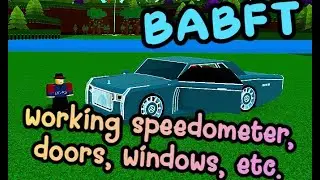 BABFT - Car Showcase with Mechanics
