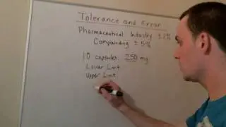 Tolerance and Error