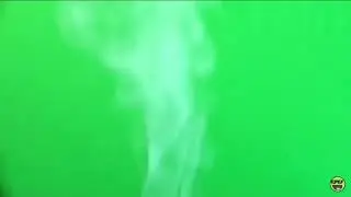 Smoke effects on green screen