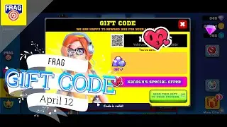 Frag gift code April 2021