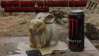 EASTER BUNNY VS MONSTER ENERGY DESCRIPTION 4K