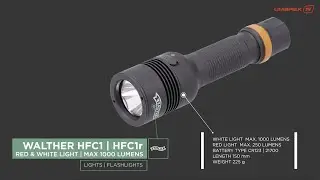 Walther HFC1 & HFC1r | FLASHLIGHTS | product presentation