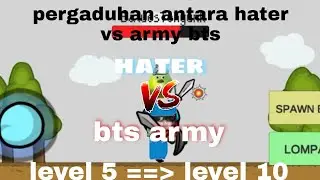 pergaduhan antara hater vs bts army(abdul vs tehyunker online)