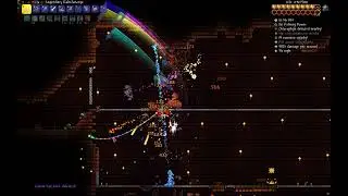 Terraria 1.4.5 Master Mode Summoner Boss Fight - Golem