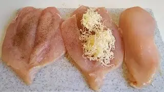 a cheap and easy recipe for chicken fillet for the festive table. Fast and tasty # 88