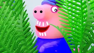 hide and seek with Grandpa Pig, Peppa Pig Animation