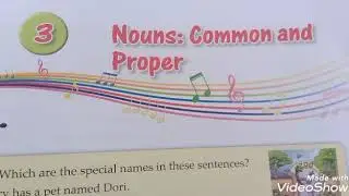 Common Noun & Proper Noun