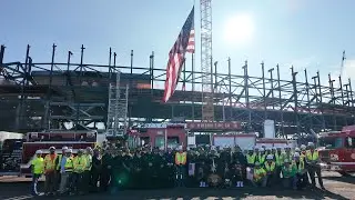 'Never Forget': Buffalo Bills, Gilbane-Turner hold 9/11 remembrance at new stadium site