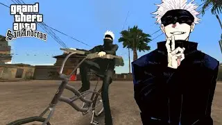 GOJO SATORU MOD SKIN GTA SAN ANDREAS - GTA SAN ANDREAS ANDROID - GTA SA LITE | MOD GTA SAN ANDREAS