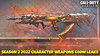 SEASON 2 2022 FREE REDEEM CODE WEAPONS CODM LEAKS | SEASON 2 2022 COD MOBILE LEAKS