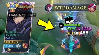 JULIAN BEST TRUE DAMAGE BUILD AND EMBLEM 2024 (must try) - Mobile Legends