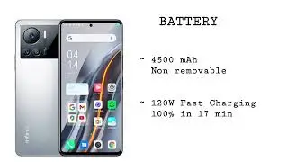 INFINIX NOTE 12 VIP KEY SPECS! (0-100% in 17mins🤯)