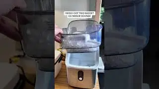 I love this portable ice maker! It makes the perfect nugget ice cubes! 