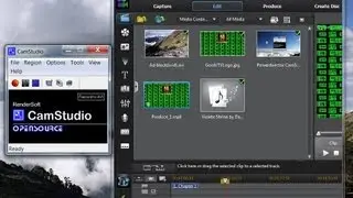 How to get CamStudion to Work with Powerdirector 11