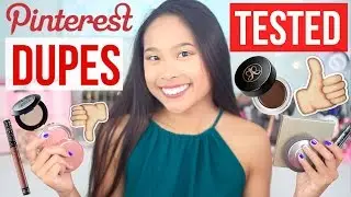 PINTEREST DUPES TESTED! | Popular Dupes for High-End Products