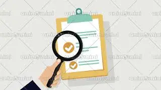 1015 02 Document Inspection Full HD Animated Stock Footage