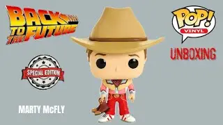 Marty McFly Cowboy Funko Pop! Vinyl Back to the Future Special Edition Exclusive