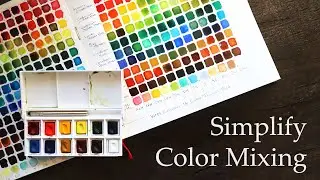 Color Mixing Made Easy: Your Go-To Chart for Watercolor Painting